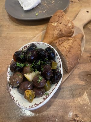 Olive mix   at Fornaccio in Chefchaouen