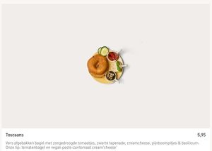 vegan options at Bagels & Beans - Keizersgracht in Amsterdam