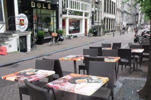 Outdoor Seating at Bagels & Beans - Keizersgracht in Amsterdam
