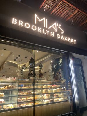Storefront   at Mia's Brooklyn Bakery in New York City