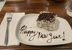 Chocolate fudge tart   at Mia's Brooklyn Bakery in New York City