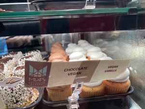 Vegan cupcakes at Mia's Brooklyn Bakery in New York City