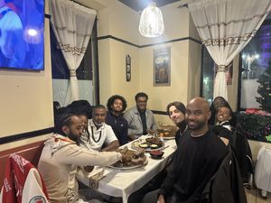   at Amen Habesha Restaurant in Nottingham