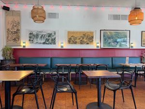 Interior at Fusion Fare Restaurant in Santa Cruz