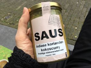 Cool sauce! at Vegabond - Leliegracht in Amsterdam