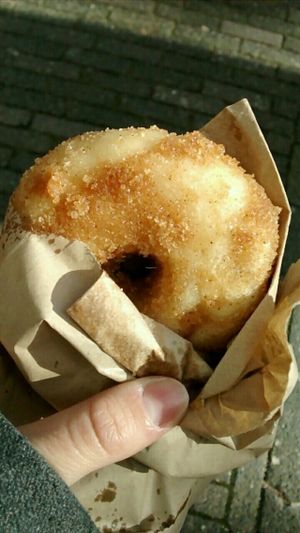 Vegan Donut at Vegabond - Leliegracht in Amsterdam