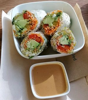summer rolls at Vegabond - Leliegracht in Amsterdam