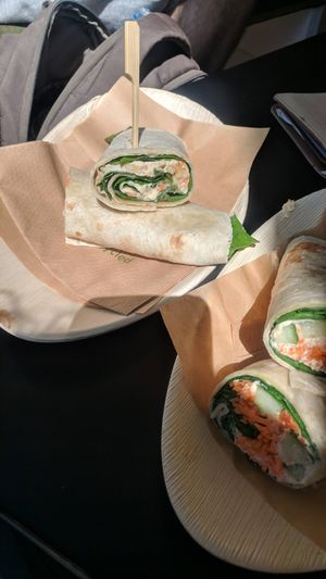 cold wraps at Vegabond - Leliegracht in Amsterdam