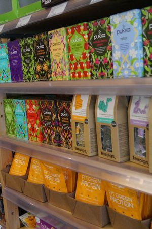 Organic tea at Vegabond - Leliegracht in Amsterdam