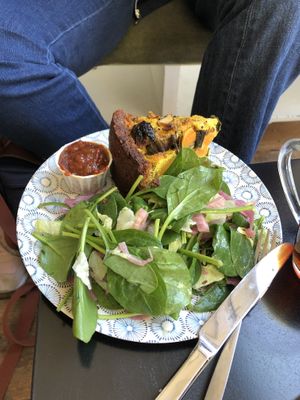 Quiche at Vegabond - Leliegracht in Amsterdam