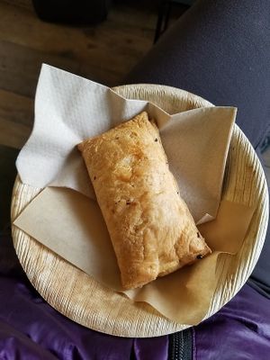 savoury pie thing at Vegabond - Leliegracht in Amsterdam