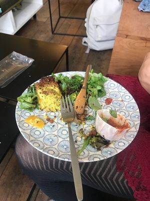 Queens quiche at Vegabond - Leliegracht in Amsterdam