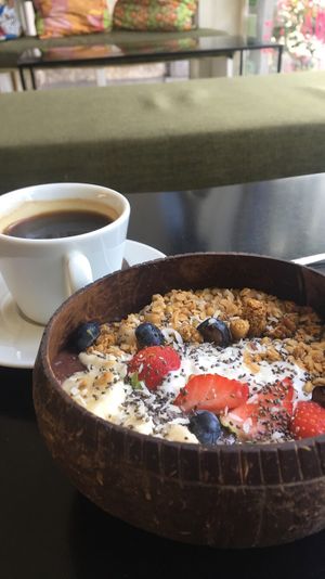Acai bowl at Vegabond - Leliegracht in Amsterdam