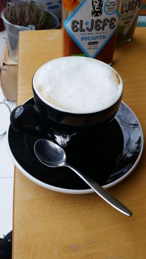 Hazelnut cappuccino  at Vegabond - Leliegracht in Amsterdam