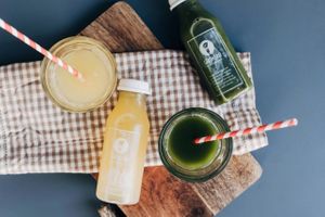 coldpressed Juices at Gartnerei in Bern