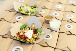 take-away salads at Gartnerei in Bern