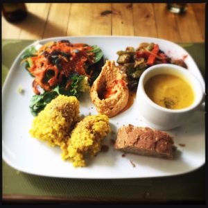 Lunch at Tiyoweh La Quietud in Madrid