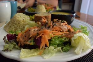 lunch at Tiyoweh La Quietud in Madrid