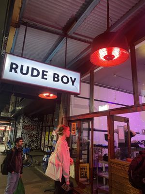 Shop front   at Rude Boy in Sydney