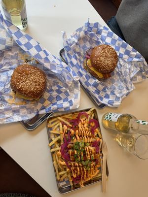 Very good vegan burger place!!!!  at Dirty V - Torggata in Oslo