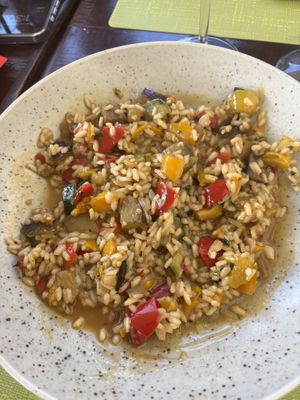 Vegetable risottoo  at Vita Health Food Bar in Hvar