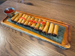 Lumpia Shanghai at The Laughing Monk in San Francisco