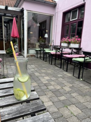 Infused water  at Die FETTE BEETE in Krefeld
