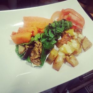 Wrap de berza y tofu. Buenísimo at Sanissimo - Malasaña in Madrid