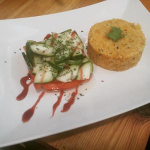 Ensalada marroquí at Sanissimo - Malasaña in Madrid