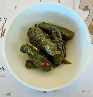Vine leaves  at Salt & Pepper in Dubai