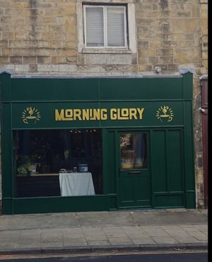 Building frontage  at Morning Glory in Todmorden