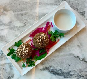 Falafel  at Azur in Dubai