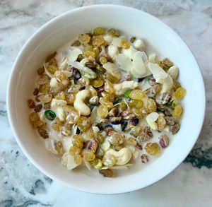 Homemade granola  at Azur in Dubai