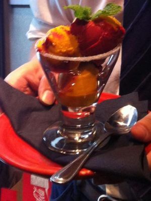 Vegan Gelato! at ZaZaZa in Ottawa