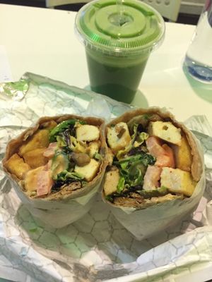 Terrific Tofu wrap at VLife in New York City