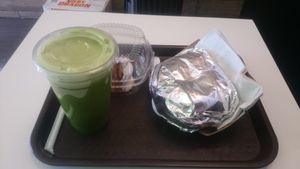 Vegan food at VLife in New York City