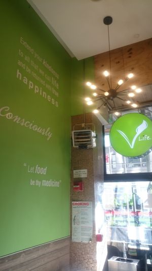 Inside at VLife in New York City