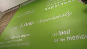 Nice restaurant at VLife in New York City