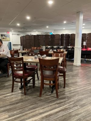 Warm, inviting atmosphere   at Madurai Kitchen in San Diego