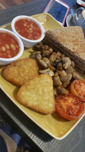 beautiful vegan breaky ! there are so helpful here also have loads of gluten free options. they aslo had nice stuff on the lunch menu thumbs up from me   at The Fig Tree in Kilkenny