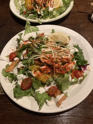 Veganes Fleisch auf Reis  at Cafe Garage Dogberry in Tokyo