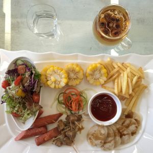 set lunch at Green Mix - Dagu Rd in Shanghai