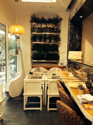 friendly cafe at Green Mix - Dagu Rd in Shanghai