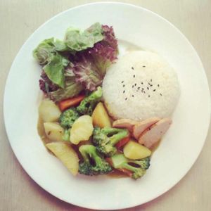 lunch set at Green Mix - Dagu Rd in Shanghai