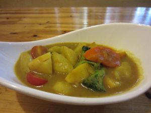 mixed vegetable curry masala at Green Mix - Dagu Rd in Shanghai