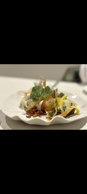 Vegan tasting menu available if you email ahead of time. at Esmé in Chicago