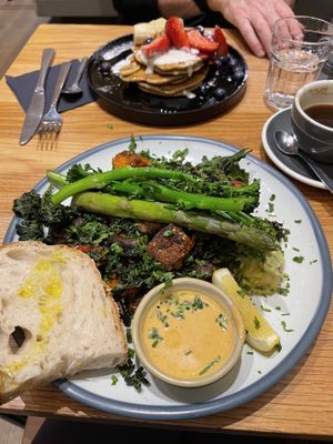 Delicious   at Kin Cafe Vegetarian in London