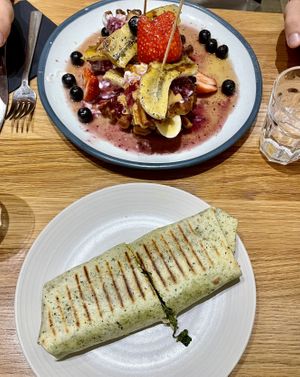   at Kin Cafe Vegetarian in London