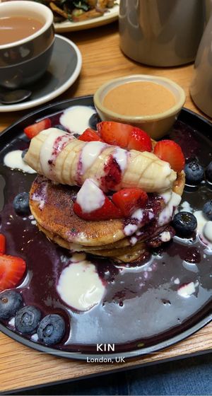   at Kin Cafe Vegetarian in London