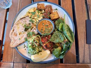   at Kin Cafe Vegetarian in London